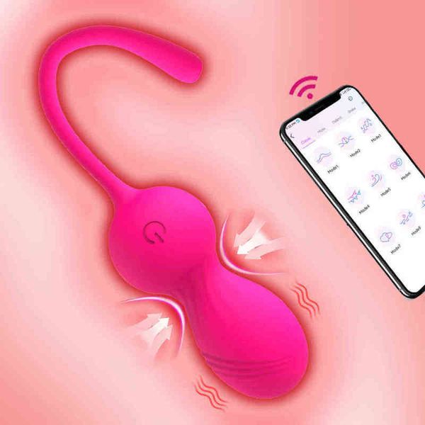 Nxy Eggs App Telecomando Vibrante Indossabile Mutandine Vibratore Vagina Kegel Ball g Spot Stimolatore Massaggiatore Giocattoli sessuali per donne 1217