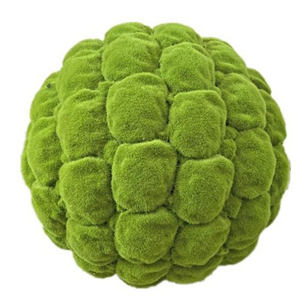 

decorative flowers & wreaths 1pc mossy stone model micro landscape adornment garden yard decoration(green)