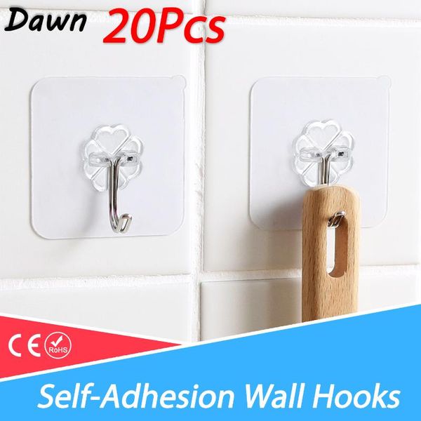 

hooks & rails universal hook home kitchen wall rack strong adhesive is and transparent punch-free