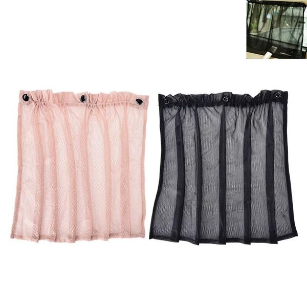 

car sunshade 1 pair uv protection side window curtain sunscreen beige