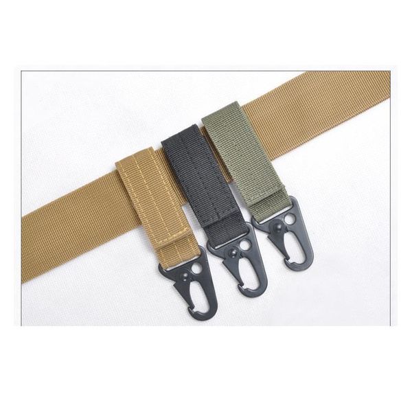 

climbing accessory outdoor carabiner strength nylon tactical backpack key hook webbing buckle hanging system belt buckle jllqsv