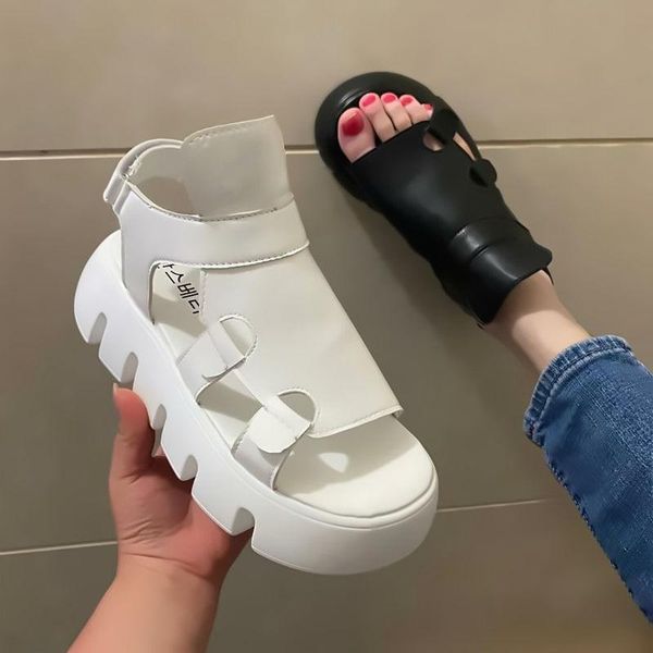 

sandals women's fish beak in 2021, Black