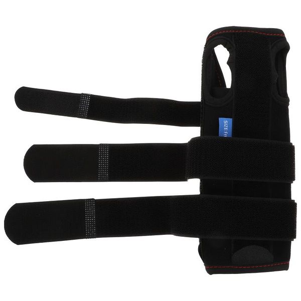 

elbow & knee pads 1pc breathable wrist support adjustable protector brace (black), Black;gray