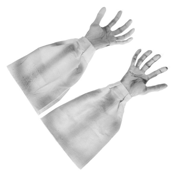 

wall stickers 1 pair scene ornament lawn ghost hands adornment ground inserted decor