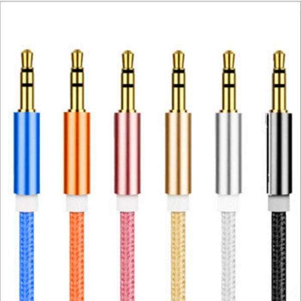 

3.5 mm jack aux cable male to male audio cable adapter 3.5 mm auxiliary cord for mp3 mp4 headphone car speak