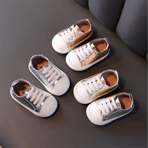 

first walkers 2021 autumn baby shoes leather toddler girls boy sneakers soft sole breathable fashion infant 15-25