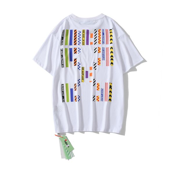 

off tide singapore exclusive color label fashion city crew neck casual t-shirt ybug, White;black