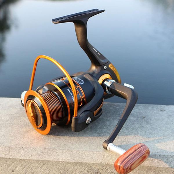 

baitcasting reels 3000-7000 series spinning fishing reel 12bb + 1 bearing balls 5:2:1 metal coil boat rock saltwater wheel
