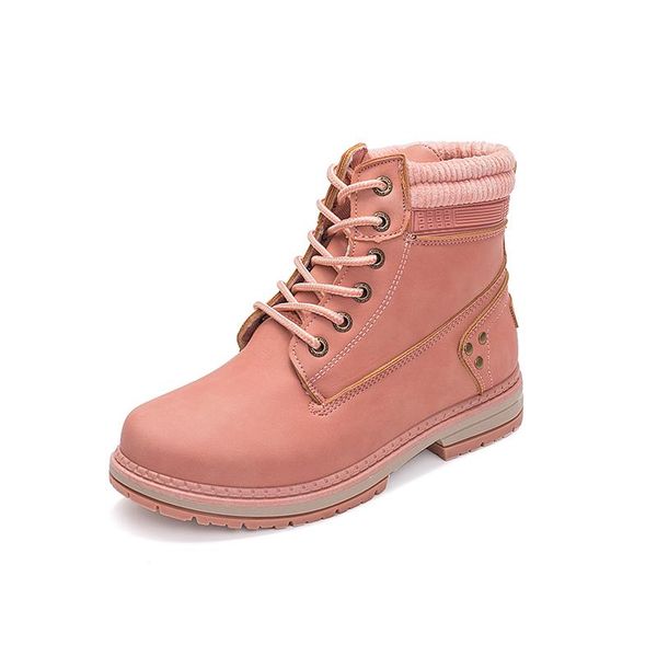 

boots sts winter women 2021 heels arrival shoes warm fur plush snow woman ankle botas mujer, Black