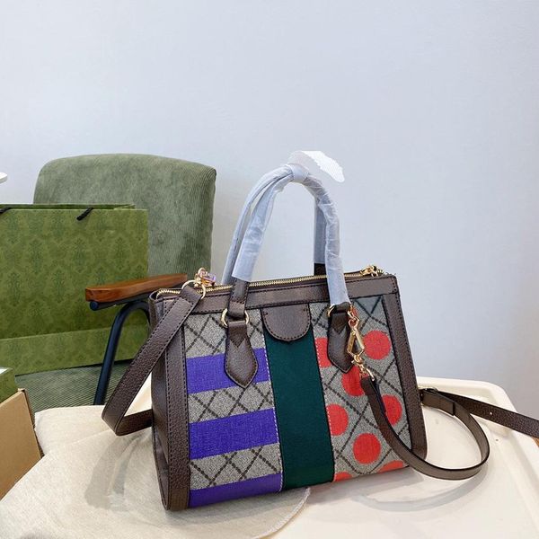 

designer tote bags genuine leather letter print handle shoulder satchel women men crossbody bags graffiti fashion handbags wallet handbag to