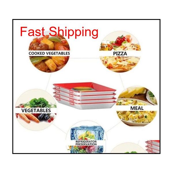 

vacuum fresh-keeping tray preservation tray storage container creative healthy food food sealed crisper lid kitchen to jllviv allguy