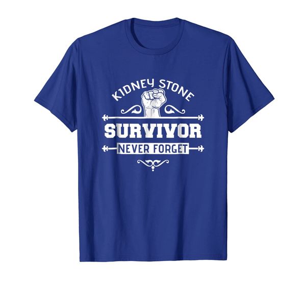 

kidney stone survivor t-shirt sarcastic gift, White;black
