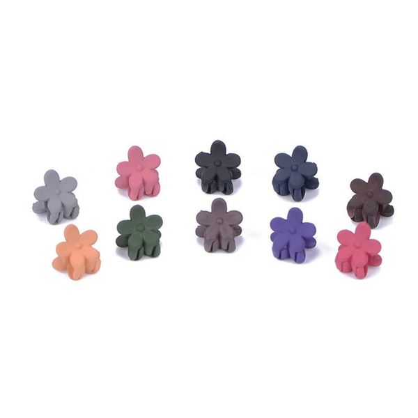 

hair clips 20pcs girls cute small matte texture children lovely flower hairpins kids fashion accessories