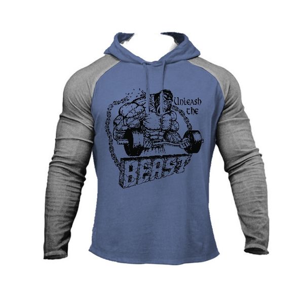 

2021 new men's sports and fitness clothes, Black