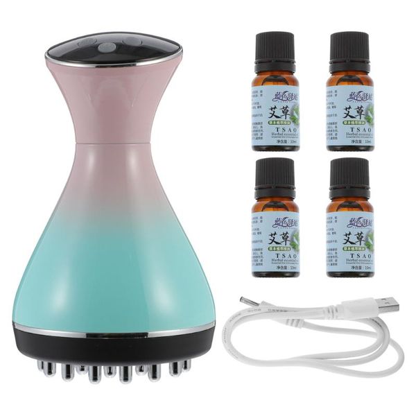 

electric massagers 1 set of pulse massager household foot meridian brush (sky-blue)