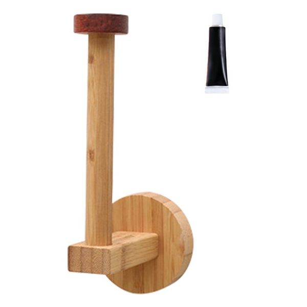 

toilet paper holders eco friendly washroom space saving wall mounted bathroom kitchen self adhesive horizontal vertical strong bamboo holder