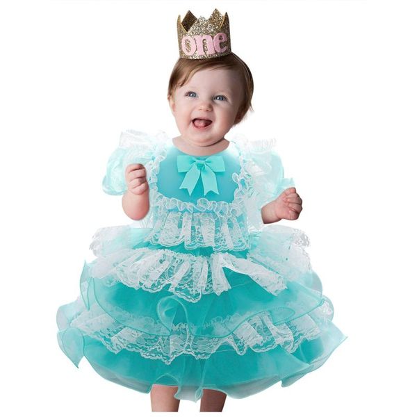 

kids girls wedding dress 2021 fashion gauze princess cotton bridesmaid formal pageant gown short sleeve tutu birthday party, Red;yellow