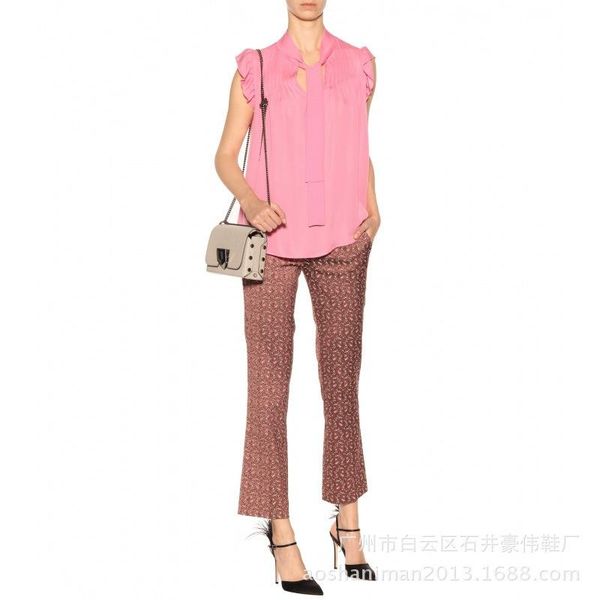 

shoes woman 2021 black sharp feather sandals fine buckle bring