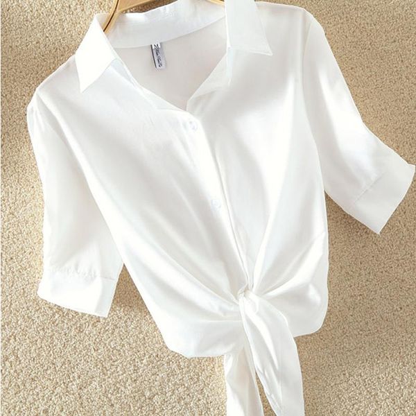 

chemise femme women shirts blouses striped blouse blusas mujer korean ladies blusas y plus size clothing 4xl camisa mujer, White
