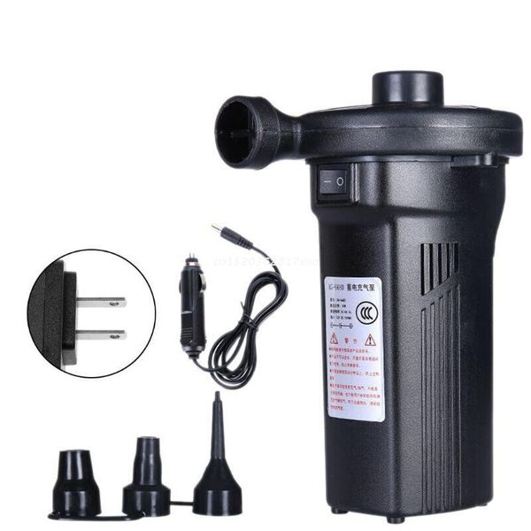 

pool & accessories electric quick-fill air pump mattress for inflatable blow up raft bed boat toy 1set dropship