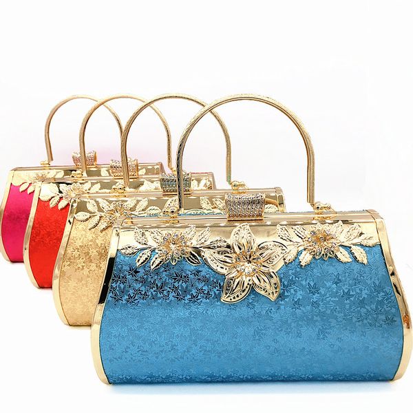 

evening bag square buckle large capacity princess dinner cheongsam metal handbag movie props banquet annual meeting available