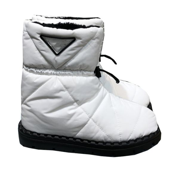 

luxury designers women's snow boots australians classic triangle designer fashion bootss wool warm authentic garden silk cotton inner n, Black