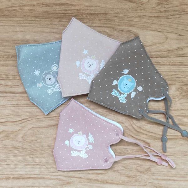 

cotton winter children's warm printing cartoon three-dimensional adjustable creative mask dust-proof