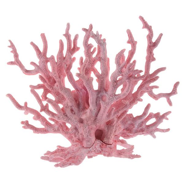 

decorations pink coral shaped decoration ornament for aquarium fish tank