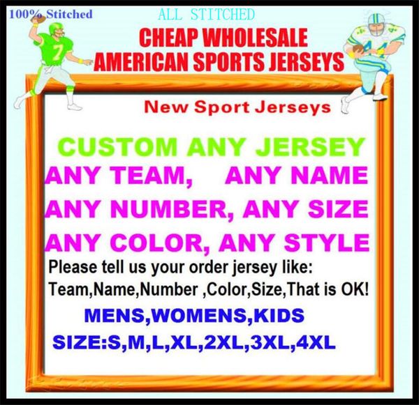 

custom basketball baseball ice hockey men women kids american football jerseys sport uniforms official 2021 jersey navy 4xl 5xl 6xl, Black