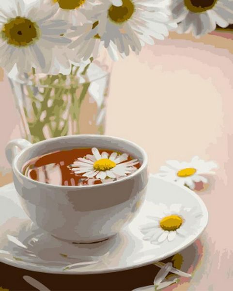 

paintings frameless painting by numbers wall decor diy picture oil on canvas for home 4050 white daisy in tea