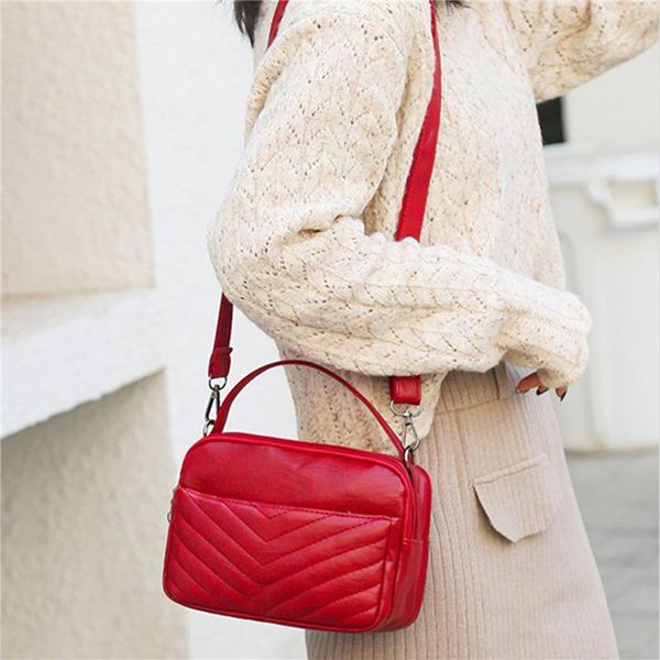 

evening bags fashion women shoulder bag pu leather detachable strap solid ladies handbags zipper tote luxury crossbody