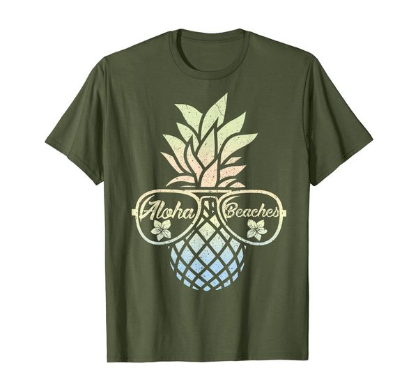 

Pineapple Sunglasses Funny Aloha Beaches Hawaiian Hawaii T-Shirt, Mainly pictures