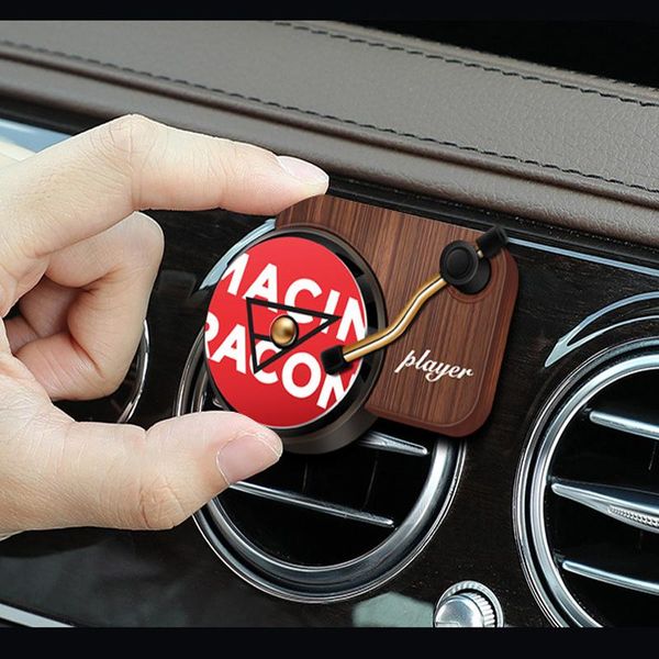 

car air freshener phonograph perfume clip vent outlet for 307 206 308 407 207 3008 406 208 508 301 2008 408 5008