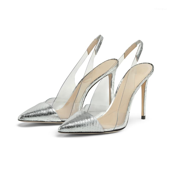 

dress shoes women clear high heels slingback pumps pointed toe1, Black
