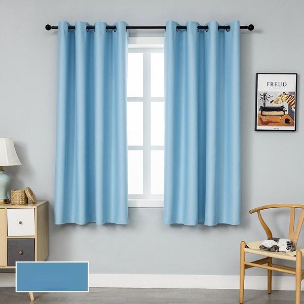 

curtain & drapes blackout curtains 54 long insulation window treatment thermal insulated grommet solid color curtains/panels/drapes for bedr