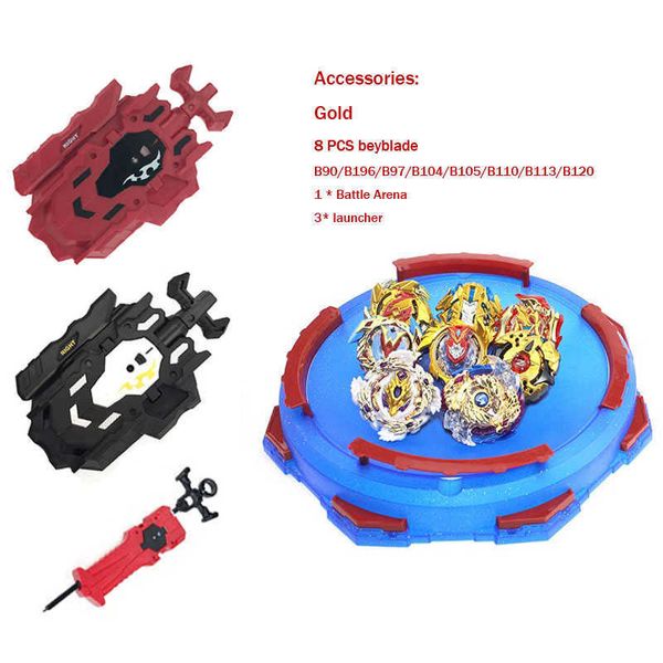 Toupie Blade Beyblade Burst Launcher Sinistra Destra Filo bidirezionale Launcher Blade Burst Accessorio Giroscopio Emettitore Giocattolo classico per