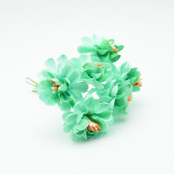 

6pcs/bundle silk stamen carnation christmas wreath decoration for home wedding new year diy garlands gifts artificial qyldfa