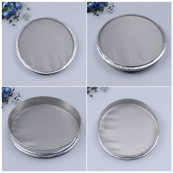 

1pc stainless steel pollen hash extractor stackable sifter shaker (25cm diameter)