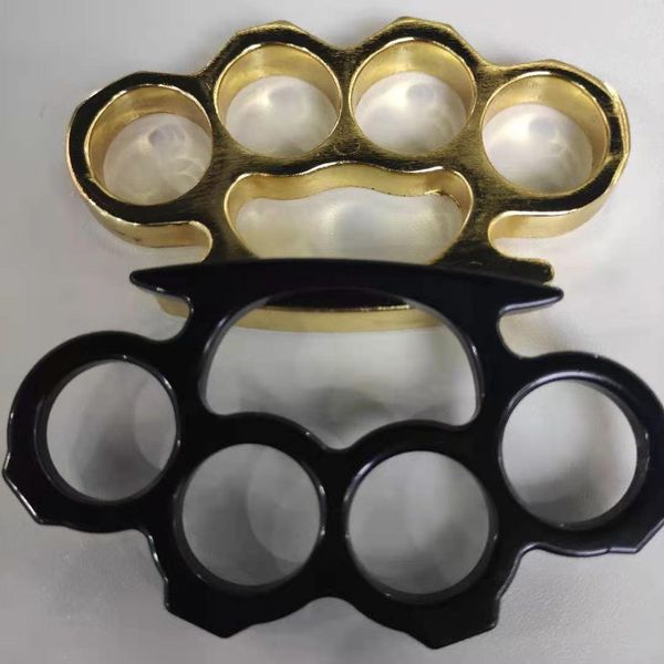 

brand new thin steel brass knuckle high hardness knuckles duster buckle break window edc self-defense knuckle hand tool drop shipping12121