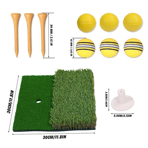 

carpets golf two-color mini mats swing cutting practice trainer fas6