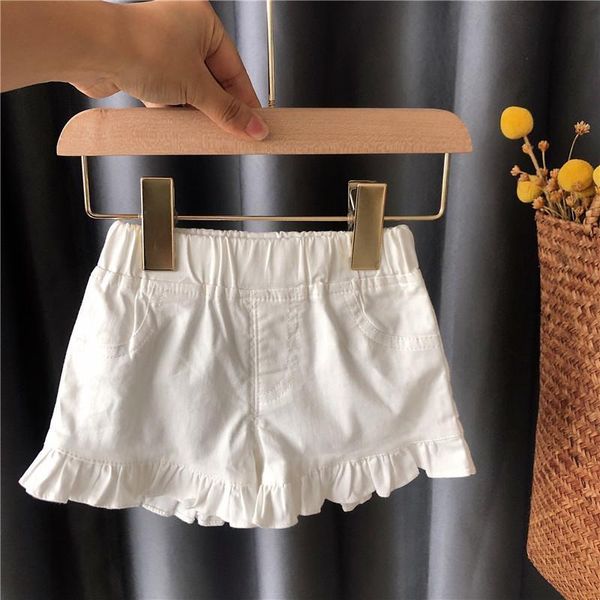

jeans girls white baby western style shorts summer thin children p5914, Blue