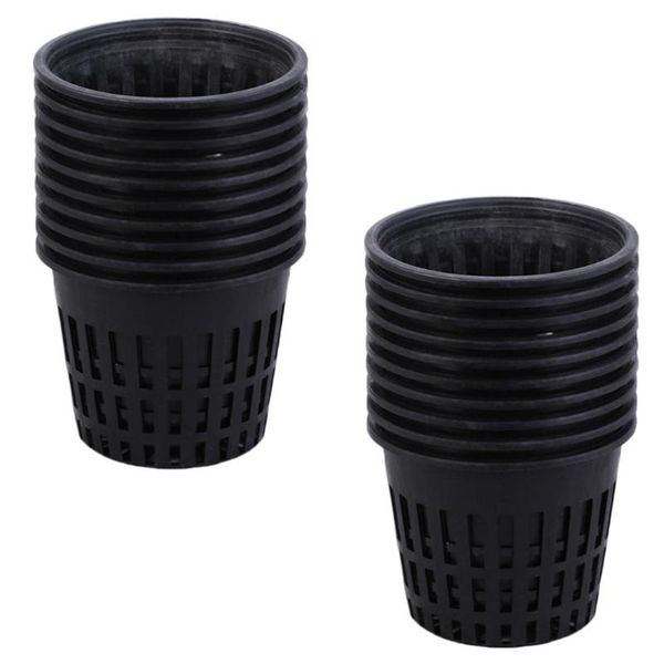 

planters & pots 40 pcs net cups garden pot hydroponic planting