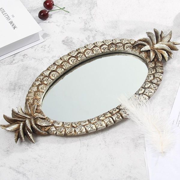 

kitchen storage & organization pineapple shape trays resin fruit plates finishing mirror tray deskdecorative