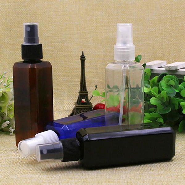 

storage bottles & jars 100ml x 30 spray empty for perfumes,100cc pet clear container with sprayer pump fine mist bottle cosmetic packing