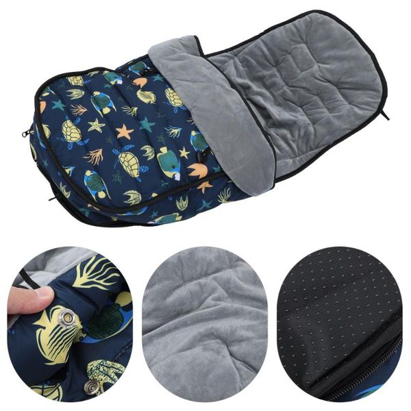 

sleeping bags baby stroller bag thickened multi-purpose foot cover cushion swaddle