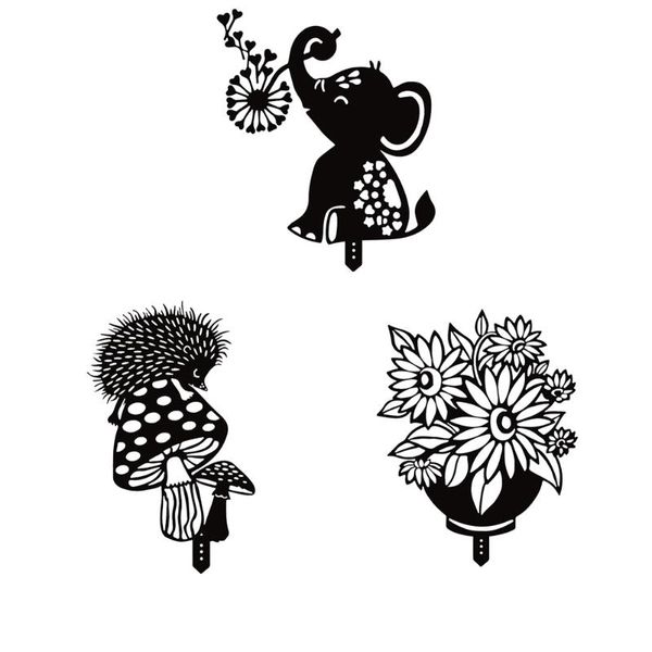 

decorative objects & figurines metal silhouette sculpture ornaments retro sunflower iron garden corridor home office lawn art wall decoratio