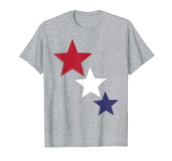 

4th of july patriotic shirt red white and blue stars, White;black