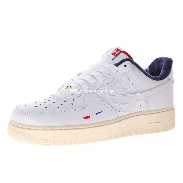 

kith france 107 skate shoes for men desinger sneakers mens ronnie fieg sneaker womens skates shoe women sports chaussures skateboard cz7927-, White;red