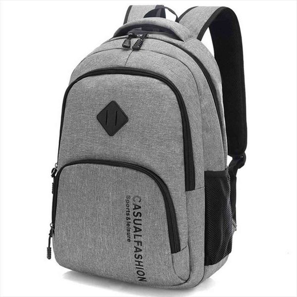 

fashion mens backpack bag male canvas lapcomputer high school student college