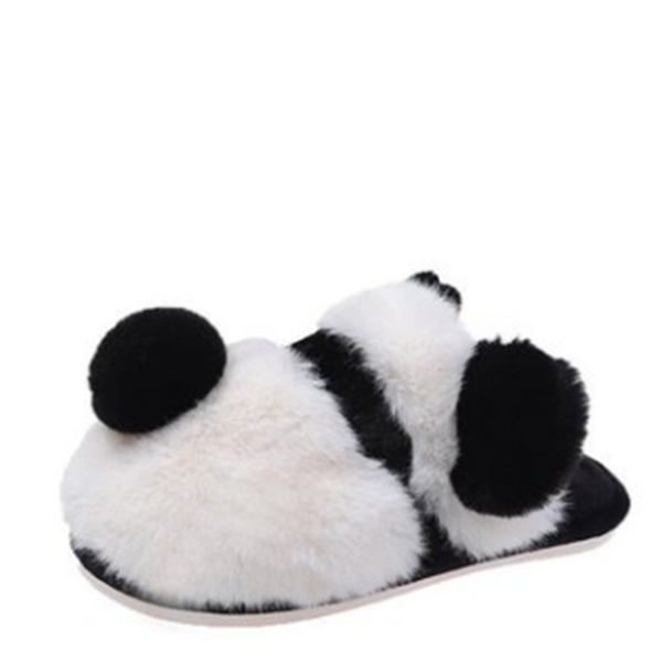 

slippers autumn and winter style korean fashion trend lovers casual comfortable non-slip wear-resistant home warm women, Black